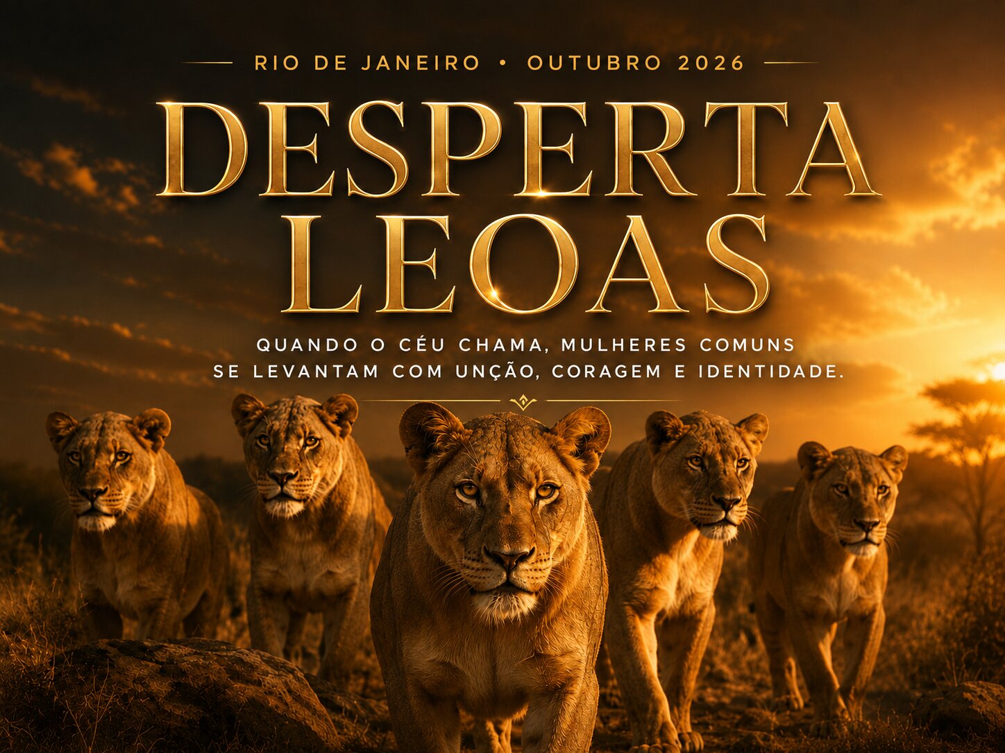 Imagem de destaque do Desperta Leoas 2026